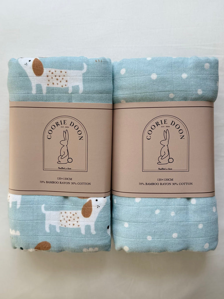 2-Pack - Premium Baby Swaddle Blanket